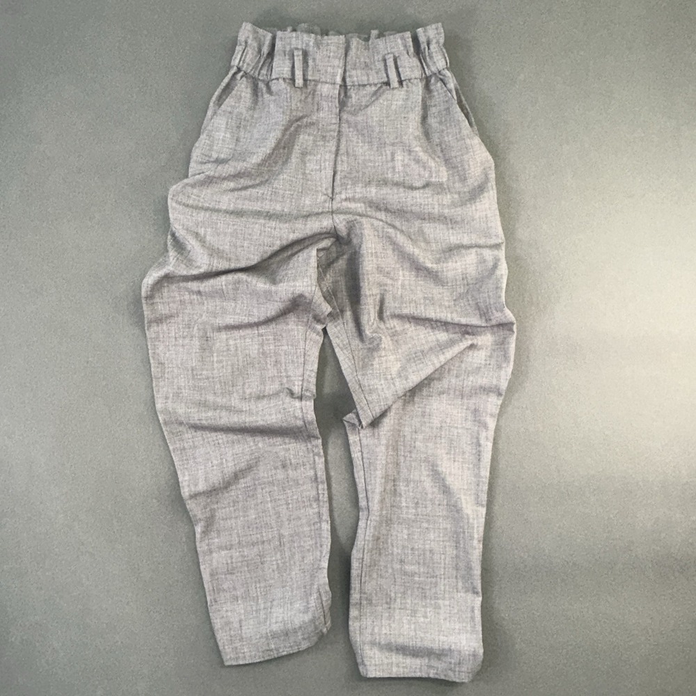 Women's H&M Wide Leg Full Length With High Elastic Waist Pants Size 10